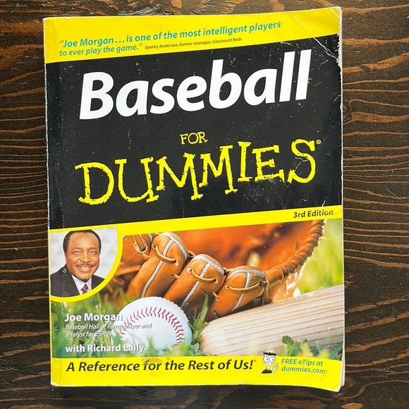 📕4/$20📕 Baseball for Dummies paperback book - Picture 1 of 4